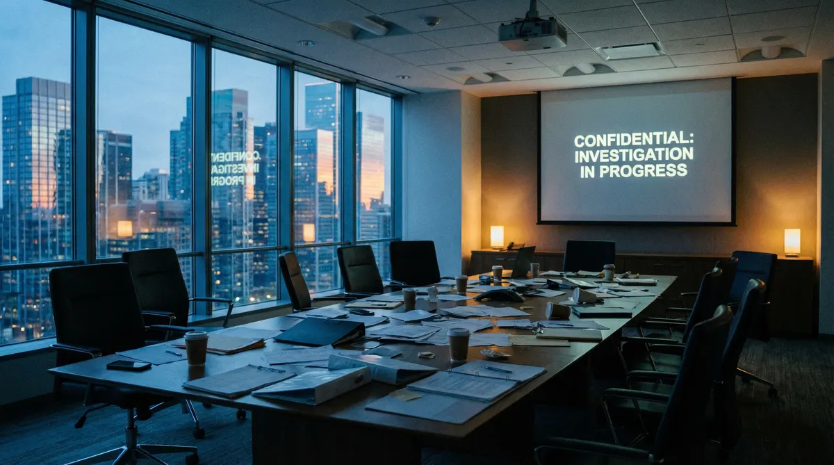 黑料 - 企业会议室调查现场